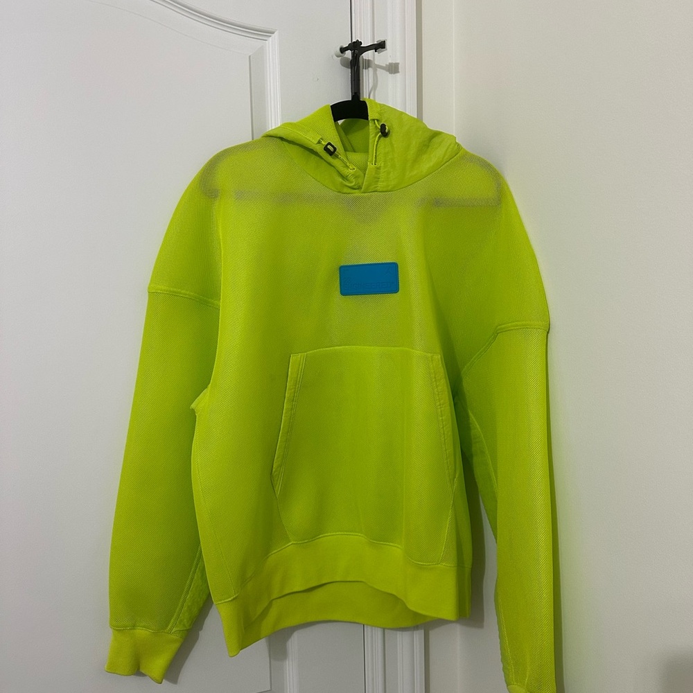 Jordan Neon Green Performance Hoodie LIMITED EDITION size L